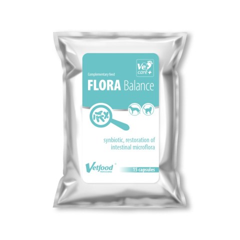 Flora Balance 15 kapsułek Vetfood Flora Balance 15 kapsułek Vetfood