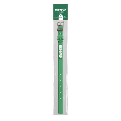 Obroża z PVC zielona Recofun