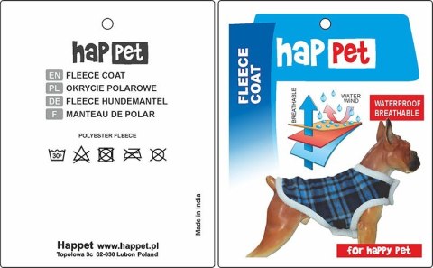 Polar dla psa Happet 304A niebieski S-40 cm Polar dla psa Happet 304A niebieski S-40 cm