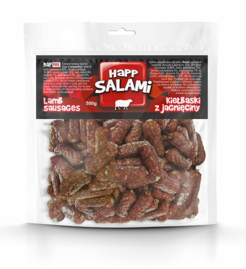 Chipsy z salami z jagnięciny 100g Chipsy z salami z jagnięciny 100g