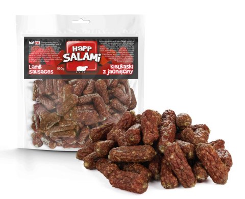 Chipsy z salami z jagnięciny 100g Chipsy z salami z jagnięciny 100g