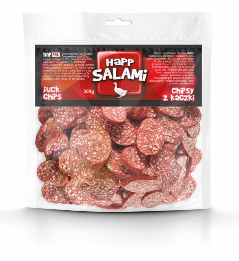 Chipsy z salami z kaczki 500g Chipsy z salami z kaczki 500g