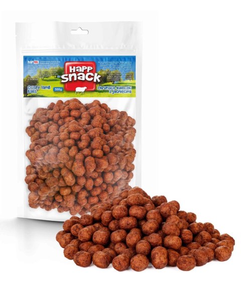 Chrupiące kuleczki z jagnięciną 500g Chrupiące kuleczki z jagnięciną 500g
