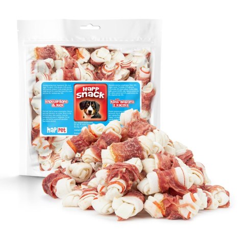 Kość wiązana z kaczką Happet GM59 500g Kość wiązana z kaczką Happet GM59 500g