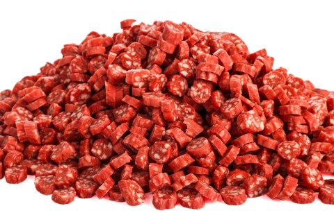Mini kawałki salami z kurczakiem 500g Mini kawałki salami z kurczakiem 500g