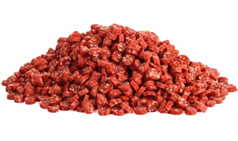Mini kawałki salami z kurczakiem 500g Mini kawałki salami z kurczakiem 500g