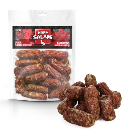 Salami jagnięce kiełbaski 100g Salami jagnięce kiełbaski 100g