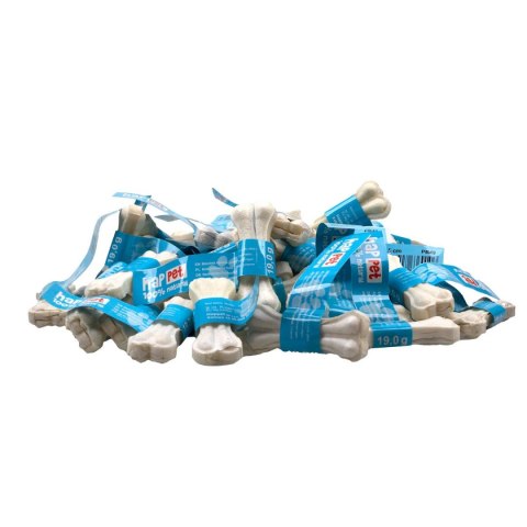 Kość prasowana Happet PB25 biała 15cm 30szt. Kość prasowana Happet PB25 biała 15cm 30szt.