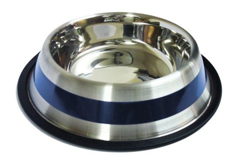 Miska Happet MM75 stalowa pasek granat 25cm/2.4l Miska Happet MM75 stalowa pasek granat 25cm/2.4l