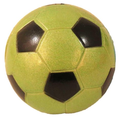 Piłka football Happet Z780 90mm zielona brokat Piłka football Happet Z780 90mm zielona brokat