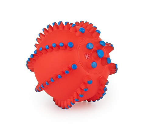 Z826 piłka kolce czerwona 10,5 cm Z826 piłka kolce czerwona 10,5 cm