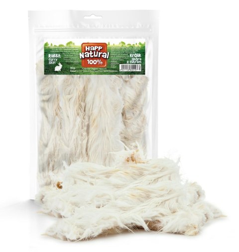 Królik skóra z futrem, 90g Królik skóra z futrem, 90g