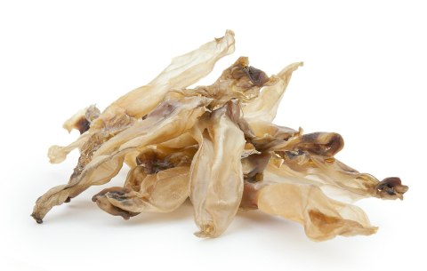 Królik uszy 100% naturalne gryzak, 80g Królik uszy 100% naturalne gryzak, 80g