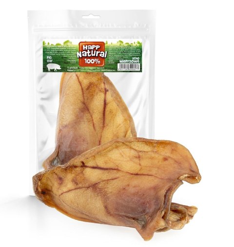 Wieprzowe ucho naturalne 100% 1szt. Wieprzowe ucho naturalne 100% 1szt.