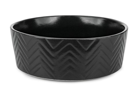 Miska ceramiczna 18cm czarna Miska ceramiczna 18cm czarna